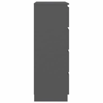 Best deal 🔔 VidaXL Sideboard Gray 23.6"x13.8"x38.8" Engineered Wood 🎁 5 Best deal 🔔 VidaXL Sideboard Gray 23.6"x13.8"x38.8" Engineered Wood 🎁 - Image 5