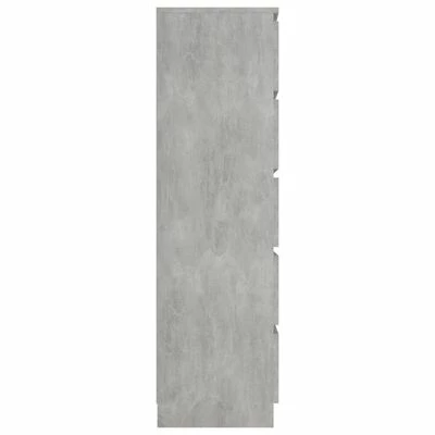 Cheapest ⭐ VidaXL Drawer Sideboard Concrete Gray 23.6"x13.8"x47.6" Engineered Wood ✨ 5 Cheapest ⭐ VidaXL Drawer Sideboard Concrete Gray 23.6"x13.8"x47.6" Engineered Wood ✨ - Image 5