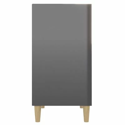 Deals ๐ VidaXL Sideboard High Gloss Gray 22.4"x13.8"x27.6" Engineered Wood ๐ฏ 5 Deals ๐ VidaXL Sideboard High Gloss Gray 22.4"x13.8"x27.6" Engineered Wood ๐ฏ - Image 5