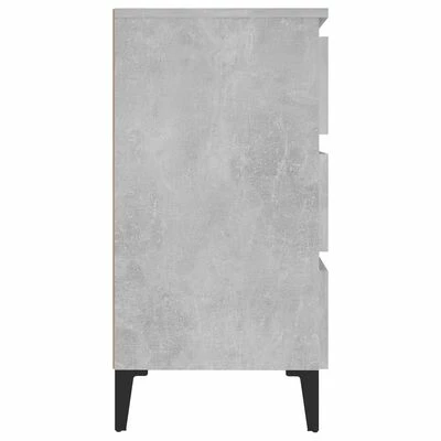 Best Sale ๐ VidaXL Sideboard Concrete Gray 23.6"x13.8"x27.2" Engineered Wood ๐ฅ 5 Best Sale ๐ VidaXL Sideboard Concrete Gray 23.6"x13.8"x27.2" Engineered Wood ๐ฅ - Image 5