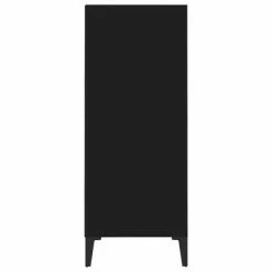 Outlet 🧨 VidaXL Sideboard Black 22.4"x13.8"x35.4" Engineered Wood 🤩 -Cabinets & Storage Sales image 5 806131