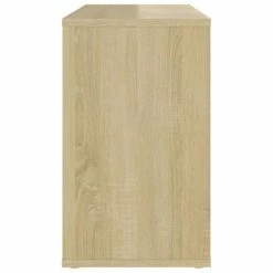 Promo 🥰 VidaXL Side Cabinet Sonoma Oak 23.6"x11.8"x19.7" Engineered Wood 👏 -Cabinets & Storage Sales image 5 806304