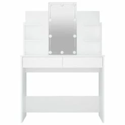 Cheap π― VidaXL π Dressing Table with LED White 37.8"x15.7"x55.9" π 10 Cheap π― VidaXL π Dressing Table with LED White 37.8"x15.7"x55.9" π -Cabinets & Storage Sales image 5 808819