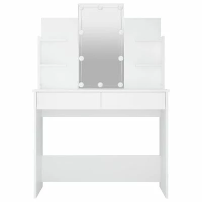 Cheap π― VidaXL π Dressing Table with LED White 37.8"x15.7"x55.9" π 5 Cheap π― VidaXL π Dressing Table with LED White 37.8"x15.7"x55.9" π - Image 5