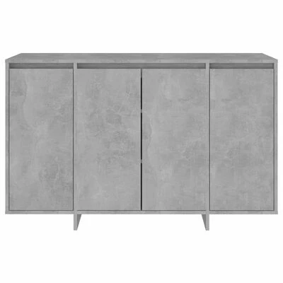 Outlet π VidaXL Sideboard Concrete Gray 47.2"x16.1"x29.5" Engineered Wood π₯ 5 Outlet π VidaXL Sideboard Concrete Gray 47.2"x16.1"x29.5" Engineered Wood π₯ - Image 5