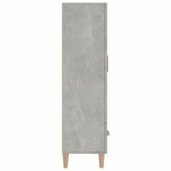 Brand new 💯 VidaXL Highboard Concrete Gray 27.6"x12.2"x45.3" Engineered Wood ⭐ -Cabinets & Storage Sales image 5 812532