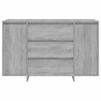 Best Pirce 🎉 VidaXL Sideboard with 3 Drawers Gray Sonoma 47.2"x16.1"x29.5" Engineered Wood 🔔 5 Best Pirce 🎉 VidaXL Sideboard with 3 Drawers Gray Sonoma 47.2"x16.1"x29.5" Engineered Wood 🔔 - Image 5