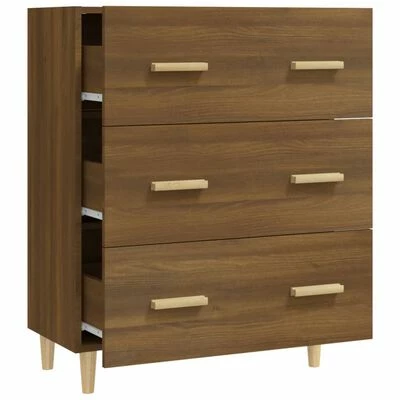 Cheapest β€οΈ VidaXL Sideboard Brown Oak 27.6"x13.4"x35.4" Engineered Wood π 5 Cheapest β€οΈ VidaXL Sideboard Brown Oak 27.6"x13.4"x35.4" Engineered Wood π - Image 5