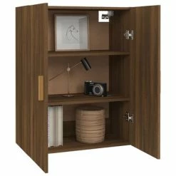 Promo β€οΈ VidaXL Hanging Wall Cabinet Brown Oak 27.4"x13.4"x35.4" π 10 Promo β€οΈ VidaXL Hanging Wall Cabinet Brown Oak 27.4"x13.4"x35.4" π -Cabinets & Storage Sales image 5 817383