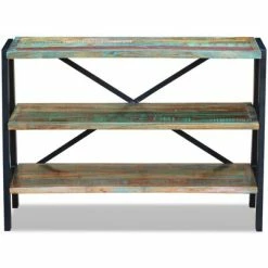 Best deal 😍 VidaXL Sideboard 3 Shelves Solid Reclaimed Wood 🔥 -Cabinets & Storage Sales image 6 243274