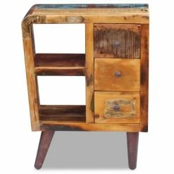 Top 10 💯 VidaXL Sideboard Solid Reclaimed Wood 23.6"x11.8"x31.5" 🔔 -Cabinets & Storage Sales image 6 243343