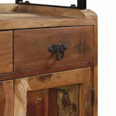 Promo β VidaXL Sideboard with Shelves Solid Reclaimed Wood 47.2"x13.8"x78.7" π 6 Promo β VidaXL Sideboard with Shelves Solid Reclaimed Wood 47.2"x13.8"x78.7" π - Image 6