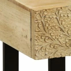 Top 10 🥰 VidaXL Console Table Solid Mango Wood 40.2"x11.8"x31.1" 👏 -Cabinets & Storage Sales image 6 246977