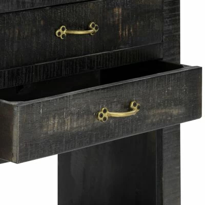 Best Pirce โจ VidaXL Side Cabinet 23.6"x11.8"x31.4" Solid Mango Wood ๐ฅ 6 Best Pirce โจ VidaXL Side Cabinet 23.6"x11.8"x31.4" Solid Mango Wood ๐ฅ - Image 6