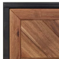 Wholesale ⌛ VidaXL Sideboard 35.4"x13.2"x31.5" Solid Acacia Wood and MDF 💯 -Cabinets & Storage Sales image 6 289906