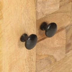 Top 10 ❤️ VidaXL Sideboard 23.6"x13.8"x27.6" Solid Mango Wood 🔥 -Cabinets & Storage Sales image 6 320469