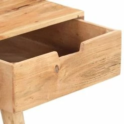 Discount 😀 VidaXL 👗 Dressing Table with Mirror 44.1"x17.7"x29.9" Solid Acacia Wood 🛒 -Cabinets & Storage Sales image 6 323590