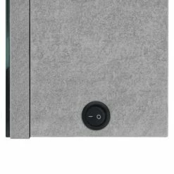 Cheap 🎉 VidaXL LED Bathroom Mirror Cabinet Concrete Gray 35"x5.5"x24.4" 😉 -Cabinets & Storage Sales image 6 326525