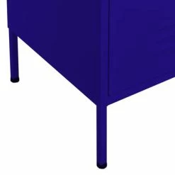 Hot Sale ⌛ VidaXL Storage Cabinet Navy Blue 31.5"x13.8"x40" Steel 🤩 -Cabinets & Storage Sales image 6 336163