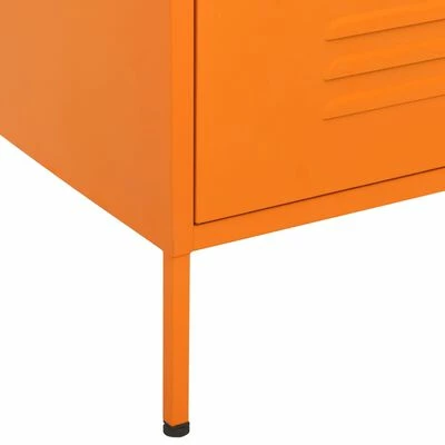 Buy π VidaXL Chest of Drawers Orange 31.5"x13.8"x40" Steel π 6 Buy π VidaXL Chest of Drawers Orange 31.5"x13.8"x40" Steel π - Image 6