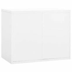 Best deal 😉 VidaXL Filing Cabinet White 35.4"x18.1"x28.5" Steel 💯 -Cabinets & Storage Sales image 6 336286