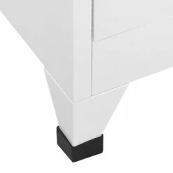 Promo 🛒 VidaXL Locker Cabinet Light Gray 15"x15.7"x70.9" Steel ❤️ -Cabinets & Storage Sales image 6 339793