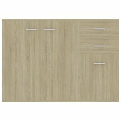 Budget ๐ VidaXL Sideboard Sonoma Oak 41.3"x11.8"x29.5" Engineered Wood โญ 6 Budget ๐ VidaXL Sideboard Sonoma Oak 41.3"x11.8"x29.5" Engineered Wood โญ - Image 6