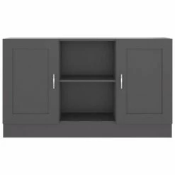 Best Sale ✔️ VidaXL Sideboard Gray 47.2"x12"x27.6" Engineered Wood 🔥 -Cabinets & Storage Sales image 6 802779