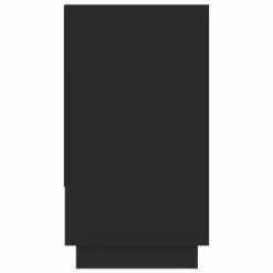 Outlet 😍 VidaXL Sideboard Black 27.6"x16.1"x29.5" Engineered Wood 🤩 -Cabinets & Storage Sales image 6 809549