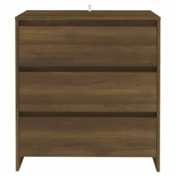 Best reviews of 🤩 VidaXL Sideboard Brown Oak 27.6"x16.1"x29.5" Engineered Wood ⭐ -Cabinets & Storage Sales image 6 813007