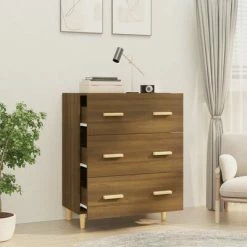 Cheapest β€οΈ VidaXL Sideboard Brown Oak 27.6"x13.4"x35.4" Engineered Wood π 11 Cheapest β€οΈ VidaXL Sideboard Brown Oak 27.6"x13.4"x35.4" Engineered Wood π -Cabinets & Storage Sales image 6 817347